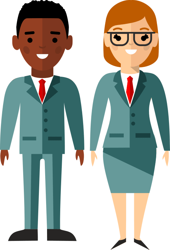 Illustration of professionals